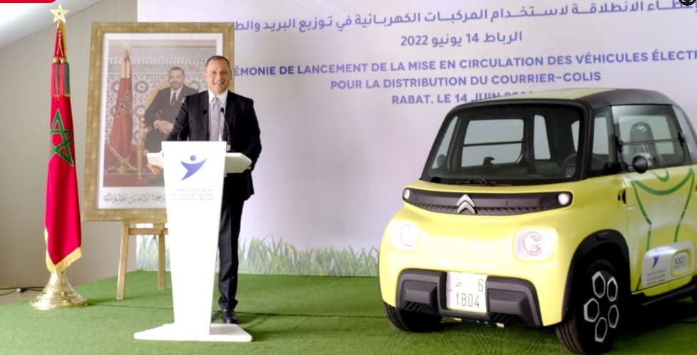 Barid Al-Maghrib adopte des véhicules électriques pour son activité distribution